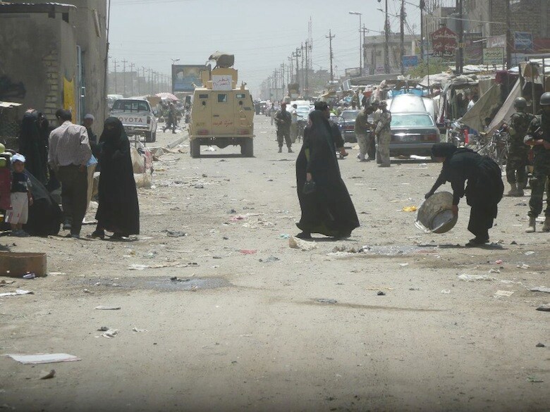 イラク戦争から13年が経過してもバスラの復興は進んでいない（写真は2008年頃撮影のバスラ市街地）　WIKIMEDIA COMMONS