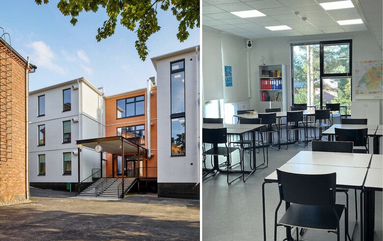 増設や撤去が可能なフィンランド・パルマコ社のモジュール型建築　(C)Parmaco Group