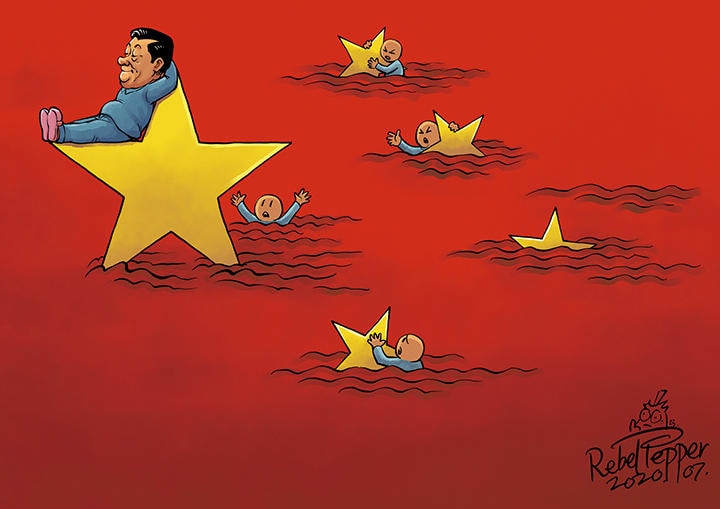 China\'s \"Positive Energy\" / (c)2020 REBEL PEPPER/WANG LIMING FOR NEWSWEEK JAPAN