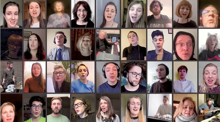 使いやすいと評判のズームは、在宅勤務の広がりとともに利用者が急増。しかしセキュリティー面の問題点も指摘されている　JANIS LAIZANS-REUTERS