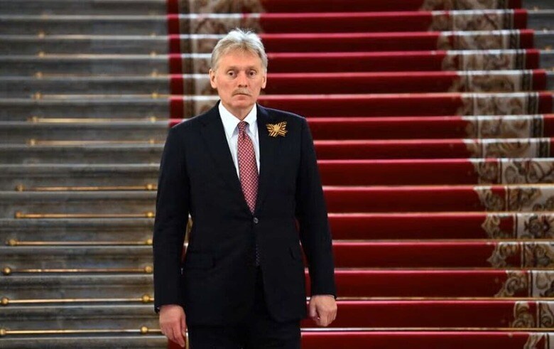 ロシア大統領府のペスコフ報道官（写真）は２４日、同国が核ドクトリン（基本原則）の見直しを開始したことを明らかにした。５月撮影。（2024年　ロイター/Sputnik）