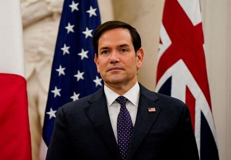 FILE PHOTO: U.S. Secretary of State Marco Rubio at the State Department in Washington, U.S., January 21, 2025. REUTERS/Elizabeth Frantz/File Photo