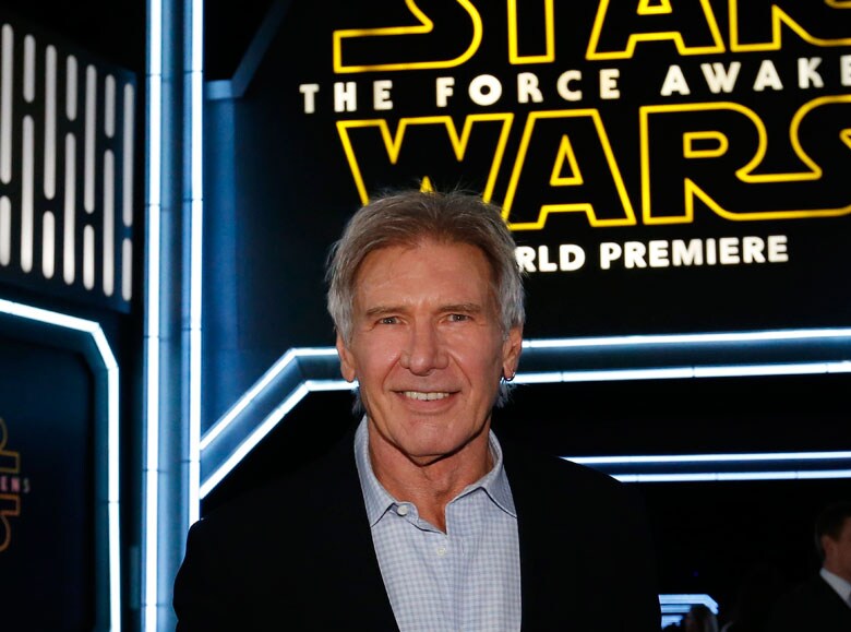 2015年、『スター・ウォーズ／フォースの覚醒』公開時のハリソン・フォード　Mario Anzuoni-REUTERS