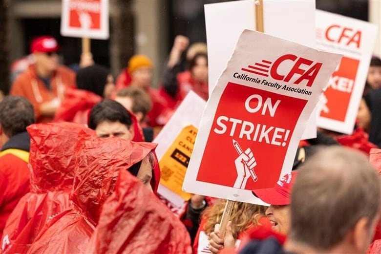 カリフォルニア州のストライキの様子　Matt Gush-shutterstock