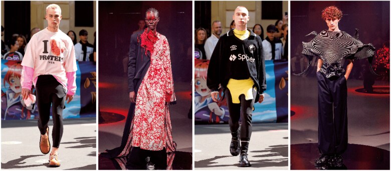 スパイバー（Spiber）のブリュード・プロテイン繊維を使用したYUIMA NAKAZATOとdoublet（ダブレット）のコレクション