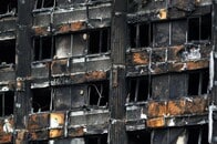 英高層火災受けた調査で34棟に不備　住人4000人に退去命令で混乱