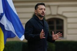 ウクライナ軍が領土奪還、ゼレンスキー氏演説　「戦況良好」