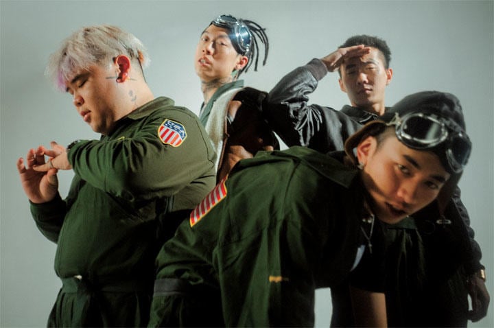 近くワールドツアーも予定しているハイヤー・ブラザーズの4人　88rising