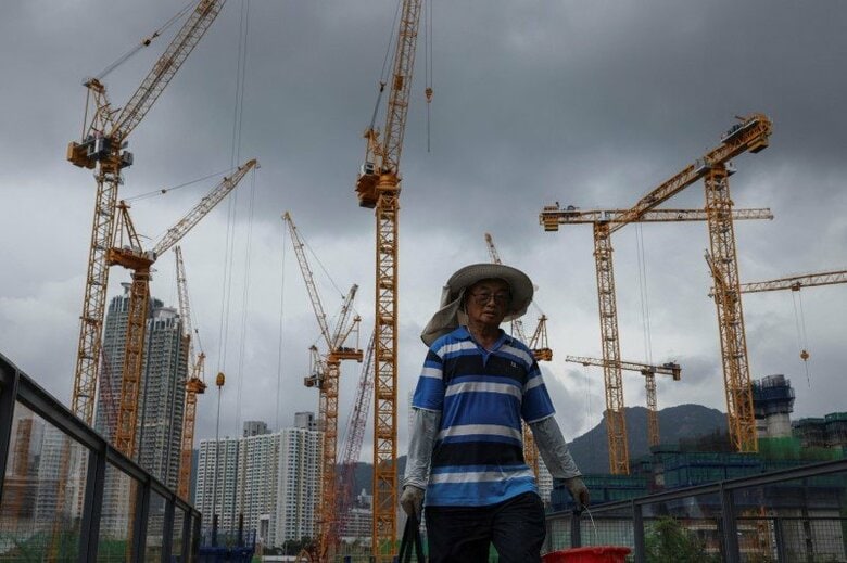 2025年5月、中国・香港で撮影。REUTERS/Tyrone Siu