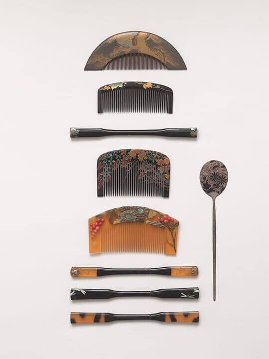 19世紀前半の櫛・笄・簪
