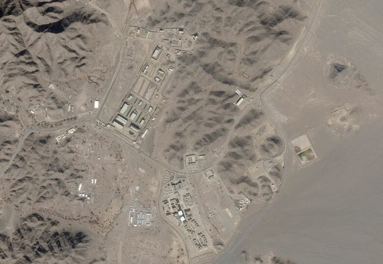 写真はサウジアラビアのドゥワドミにある固体燃料式プロペラント・モーター工場の衛星画像。2025年9月撮影。Planet Labs PBC/Handout via REUTERS