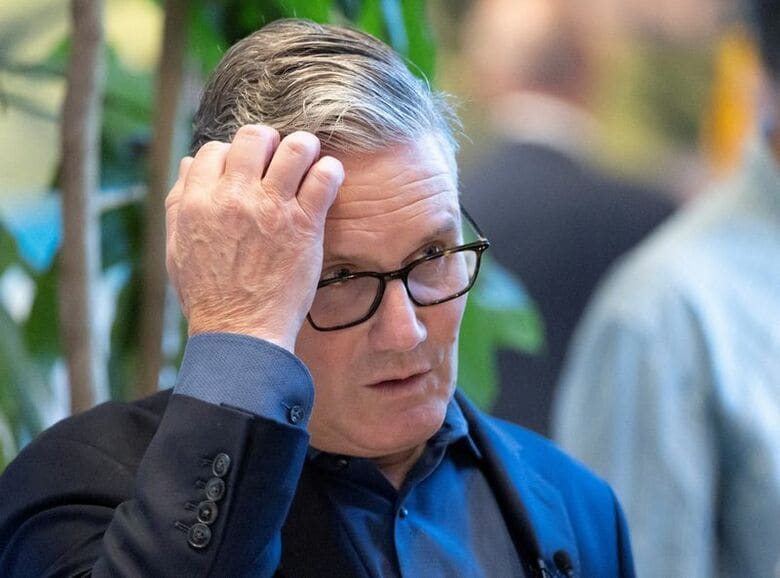 スターマー英首相。ロンドンで１９日撮影。Peter Macdiarmid/Pool via REUTERS