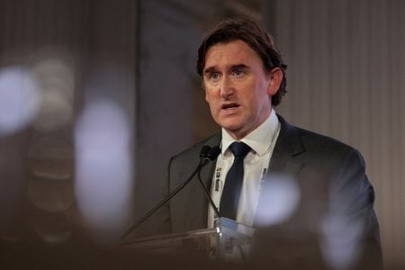 パリサー・キャピタルの ジェームズ・スミス最高投資責任者（ＣＩＯ）。2025年10月、米ニューヨークで撮影。REUTERS/Jeenah Moon