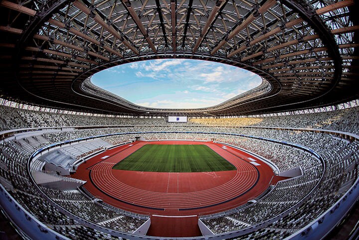 来年7月、新国立競技場で無事に開幕できるか　ISSEI KATO-REUTERS