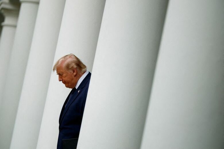 ７月６日、ホワイトハウスで撮影　REUTERS/Evan Vucci