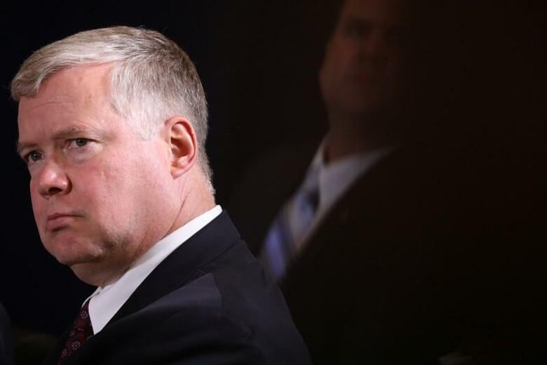 米国務省ナンバー2のポストとなる国務副長官に指名されているビーガン北朝鮮担当特別代表（写真）は、駐留米軍の経費負担を巡り韓国、日本と合意できると述べる一方、いかなる国も「ただ乗り」はできないとの見解を示した。9月23日、ニューヨークで撮影（2019年　ロイター/Jonathan Ernst）