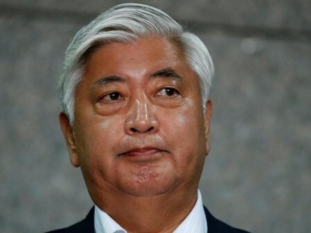 　８月３日、中谷元防衛相は、同日朝に北朝鮮が発射した弾道ミサイルについて、同国西岸から約１０００キロ飛行し、日本海上の日本の排他的経済水域（ＥＥＺ）内に落下したと推定していることを明らかにした。写真は都内で６月撮影（２０１６年　ロイター/Toru Hanai）