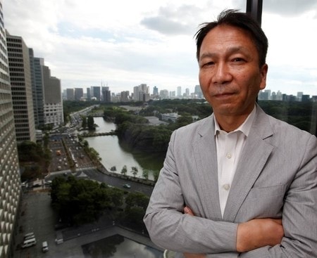 　４月２１日、岩田一政・日本経済研究センター理事長（元日銀副総裁）は、都内で講演し、日銀のとりえる政策選択肢として今後はマイナス金利拡大にならざるを得ないとの見解を示した。写真は都内で２０１２年９月撮影（２０１６年　ロイター/Toru Hanai ）