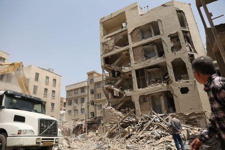 イスラエルのカッツ国防相は２２日、イランに対する新たな軍事作戦が実施される可能性があると述べた。テヘランで６月撮影（２０２５年　ロイター/Majid Asgaripour/WANA (West Asia News Agency) via REUTERS）