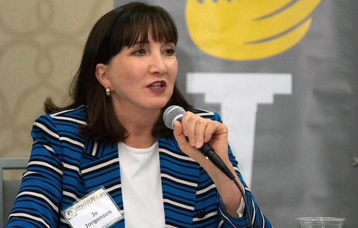 リバタリアン党はジョー・ジョーゲンセンを選出した......  libertarian presidential candidate 2020