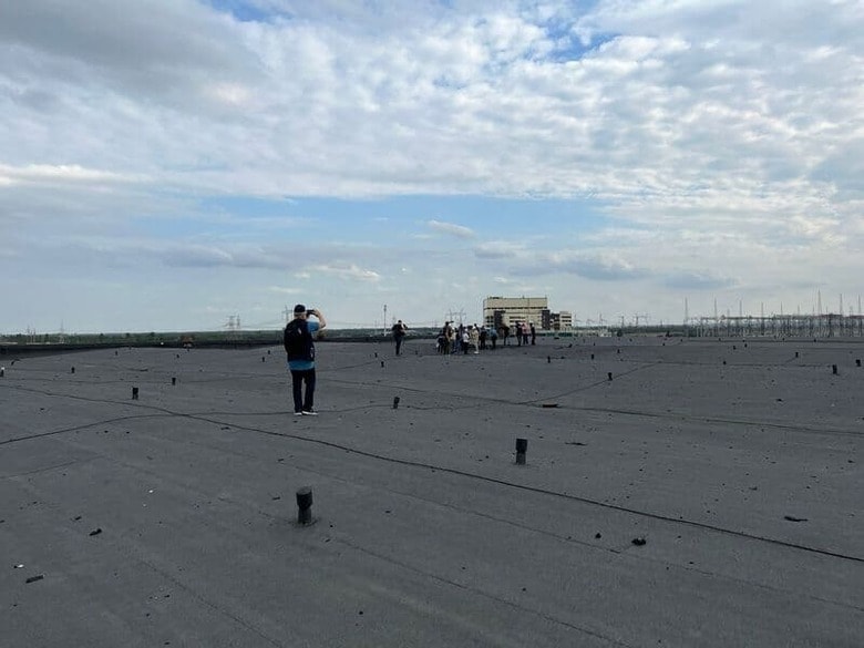 ウクライナ軍は2日、ザポロジエ原子力発電所に近いエネルゴダル周辺にあるロシア軍の拠点に対する攻撃を行ったと発表した。提供画像（2022年　ロイター）