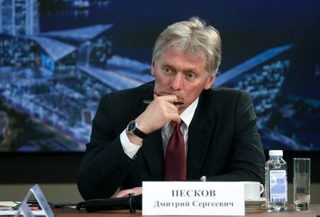 　ロシアのペスコフ大統領報道官は１１日、同国とイランの包括的協力に向けた新たな協定について、一部予定が変更する可能性があるものの、作業を続けていると述べた。５日サンクトペテルブルクで代表撮影（２０２４年　ロイター）