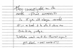 エプスタイン氏遺書とされるメモ公開、米地裁　刑務所で発見