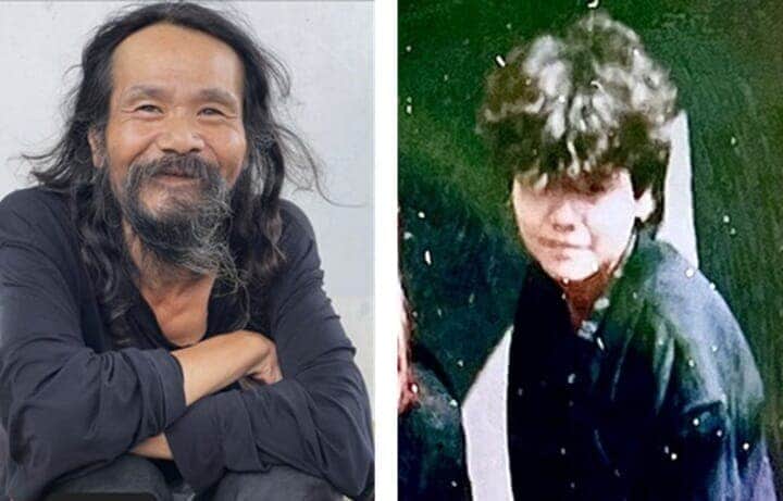 荒川河川敷のホームレス