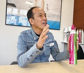 ソーダストリーム・田部井工場長