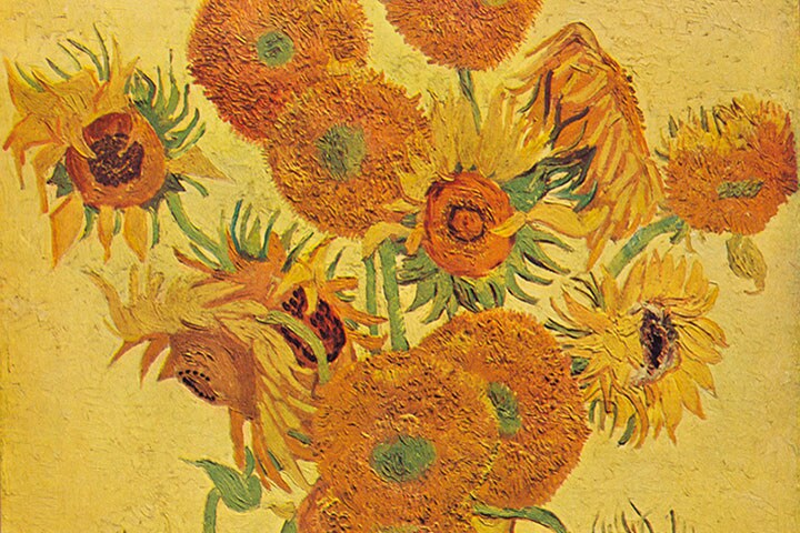 輝ける黄色がいつ茶色に変わるかは保存状態次第　PRINT COLLECTOR/GETTY IMAGES