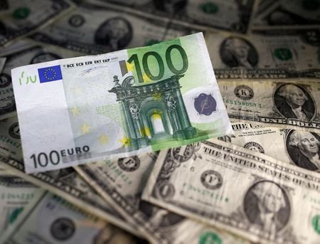 　２月１９日、終盤のニューヨーク外為市場では、主要通貨に対するドル指数が３年ぶり水準に上昇。２０１６年１１月撮影（２０２０年　ロイター/Dado Ruvic）