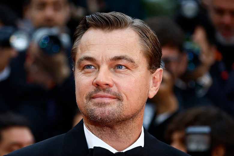 第76回カンヌ国際映画祭のレッドカーペットに登場したディカプリオ（5月20日）　Eric Gaillard-REUTERS