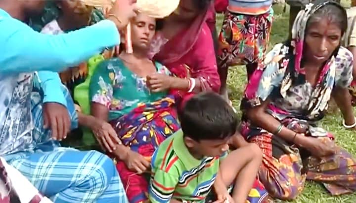 ロヒンギャ族の武装組織に家族を虐殺されたヒンズー教徒たち (c) Al Jazeera English / YouTube