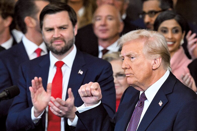 大統領も副大統領もアイビーリーグの名門出身だが……　SAUL LOEBｰPOOL/GETTY IMAGES