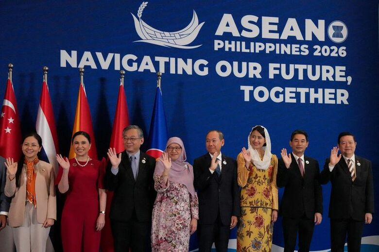 写真はマニラで３月に開催されたＡＳＥＡＮ経済閣僚会議。Aaron Favila/POOL via REUTERS