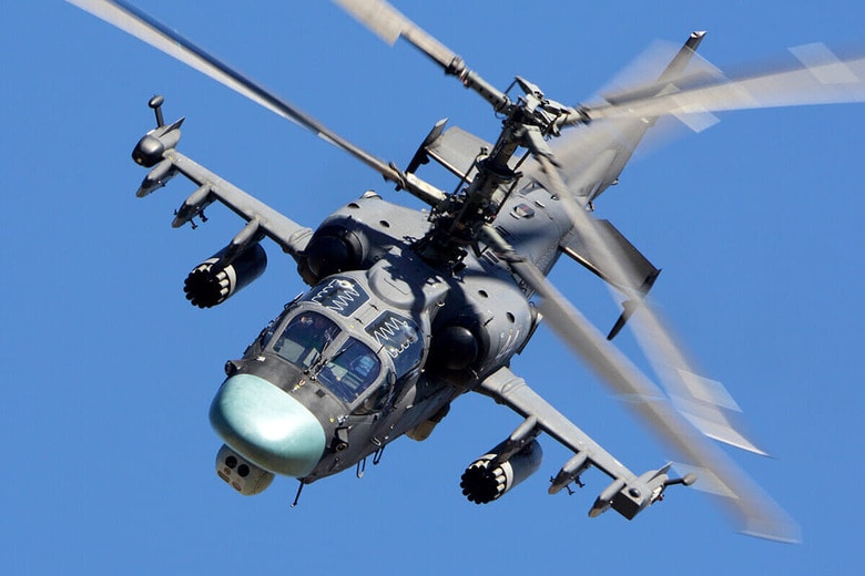 Ka-52アリゲーター（2016年8月、ロシア・リャザン州）　Fasttailwind-Shutterstock