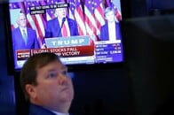 株価一転急伸、トランプ勝利で効果期待のヘルスケア・金融などに買い
