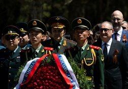 ロシアと中国、主権保護などで相互支援の用意　訪中控えプーチン氏