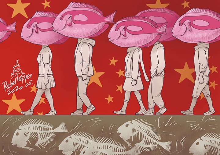 People\'s Republic of Amnesia / (c)2020 REBEL PEPPER/WANG LIMING FOR NEWSWEEK JAPAN