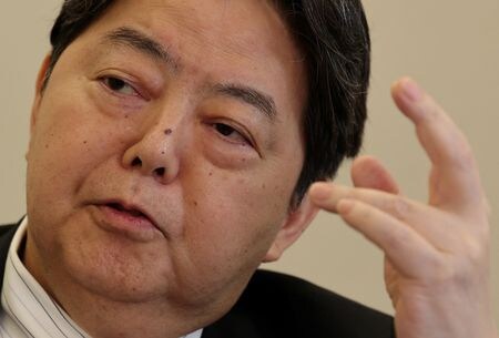 　９月１０日、政府は、能登半島地震の復旧・復興支援として、予備費１０８８億円の使用を決めた。写真は林芳正官房長官。都内で７月撮影（２０２４　ロイター／Kim Kyung-Hoon）