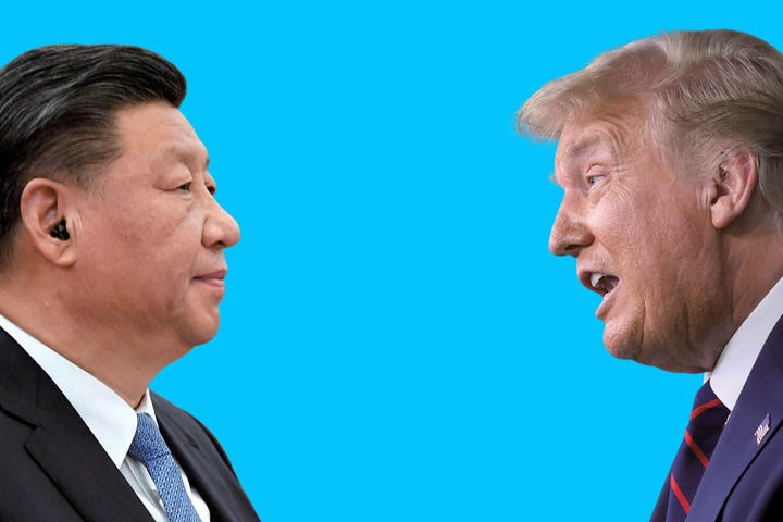 コロナ禍で米中間の相互不信が増幅され、国際協調はさらに退潮している　LEAH MILLIS-REUTERS(RIGHT), NOEL CELIS-POOL-REUTERS (LEFT)