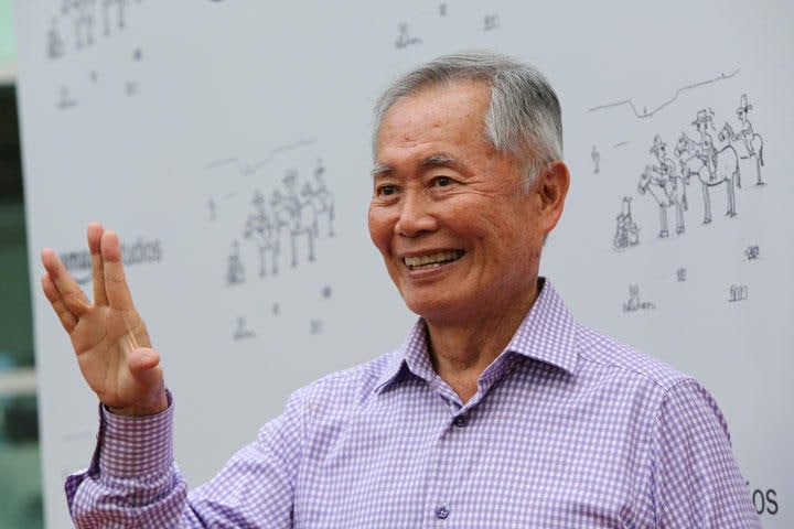 現在では社会活動家としても知られるジョージ・タケイ　Monica Almeida-REUTERS