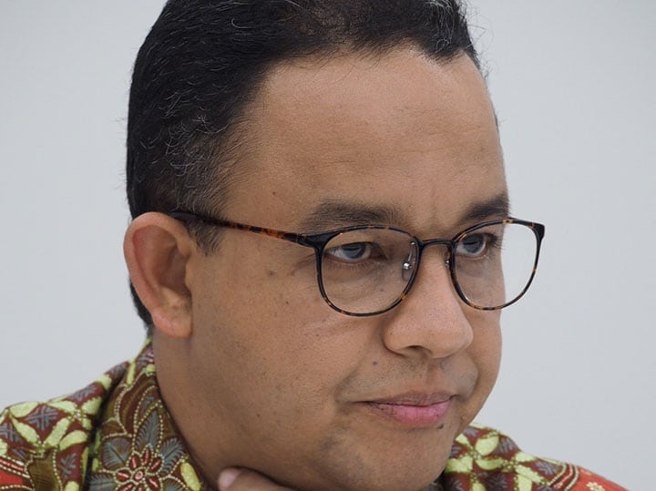 7月に来日したインドネシアのアニス・バスウェダン前教育文化相　Newsweek Japan