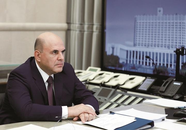 衆目を集めるミシュスチンはプーチンの禅譲を受ける？　DMITRY ASTAKHOVーSPUTNIKーPOOLーREUTERS