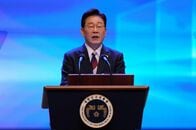 韓国大統領、北朝鮮に対話呼びかけ　日本と「新たな60年」