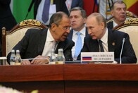 プーチン大統領「２プラス２」閣僚会合の再開を安倍首相に提案