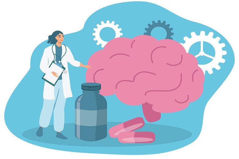 早い段階の服用でアルツハイマー予備軍の脳から原因物質を一掃　ILLUSTRATION BY VICOVA/SHUTTERSTOCK