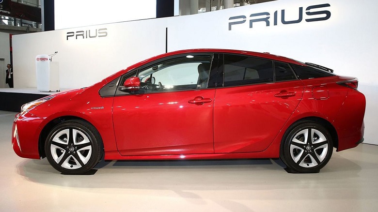 現行4代目プリウス（撮影：尾形文繁）