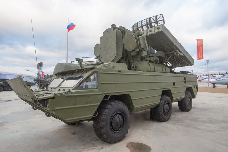 9K33オサー（2015年12月、ロシア・モスクワ近郊）　Andrey 69-Shutterstock