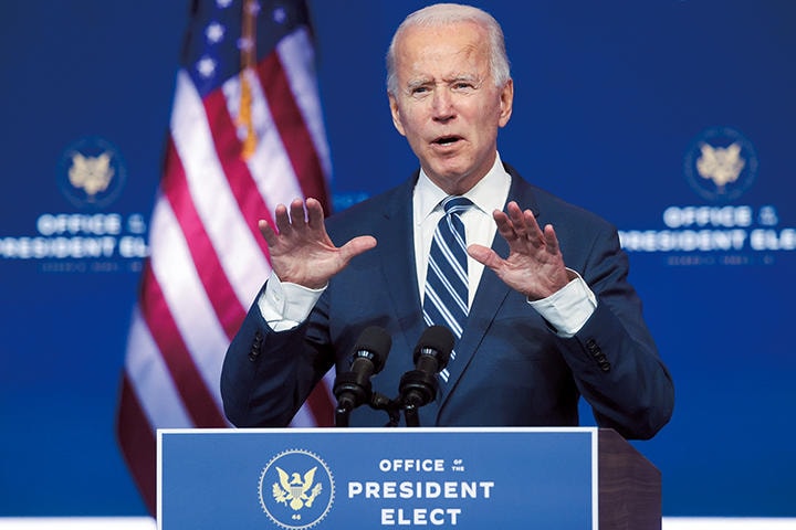 バイデン外交は中東のリスク？　JONATHAN ERNST-REUTERS